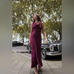 Zara Purple Maxi Dress